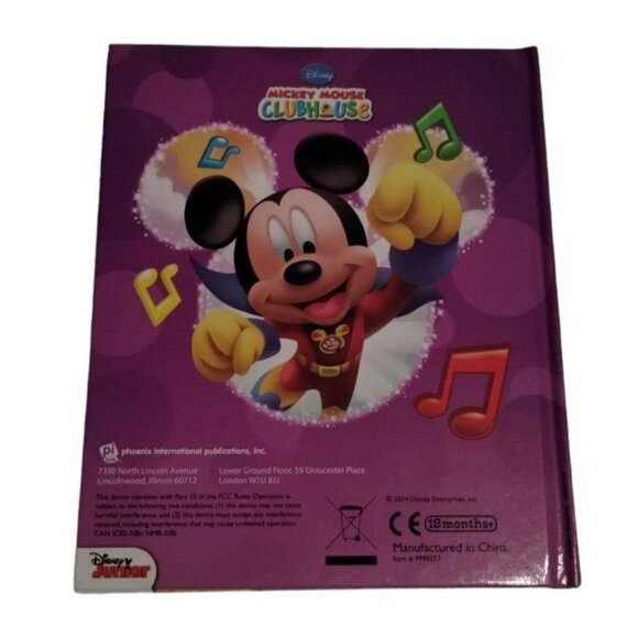 Mickey Mouse Clubhouse Set of 5 Disney Play A Song Books - My First Music Fun - Picture 8 of 13